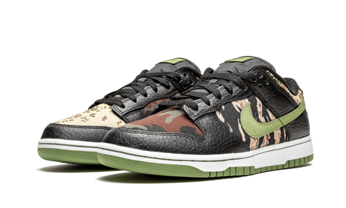 Nike Nike Dunk Low SE Black Multi-Camo (Crazy Camo) - DH0957-001 / DB1909-001