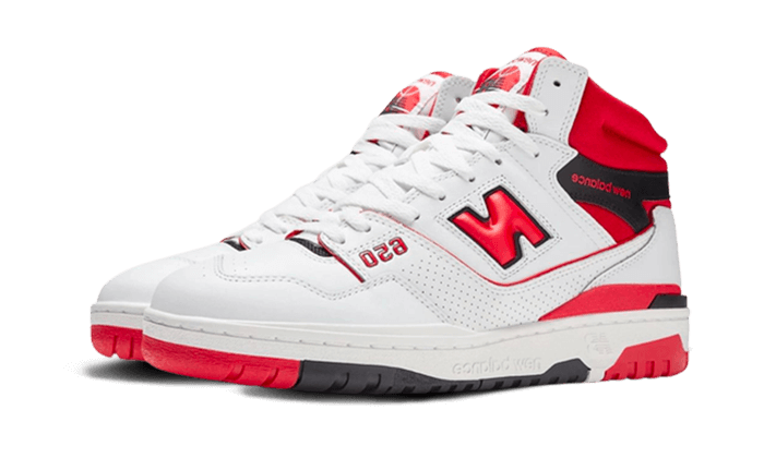 New Balance New Balance 650 White Red - BB650RWN