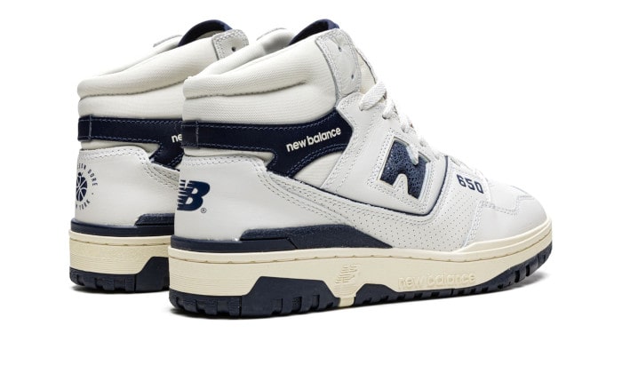 New Balance New Balance 650R Aimé Leon Dore White Navy - BB650RD1