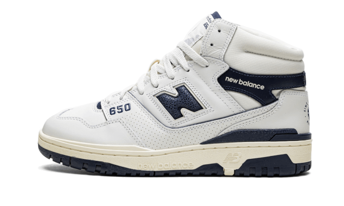 New Balance New Balance 650R Aimé Leon Dore White Navy - BB650RD1