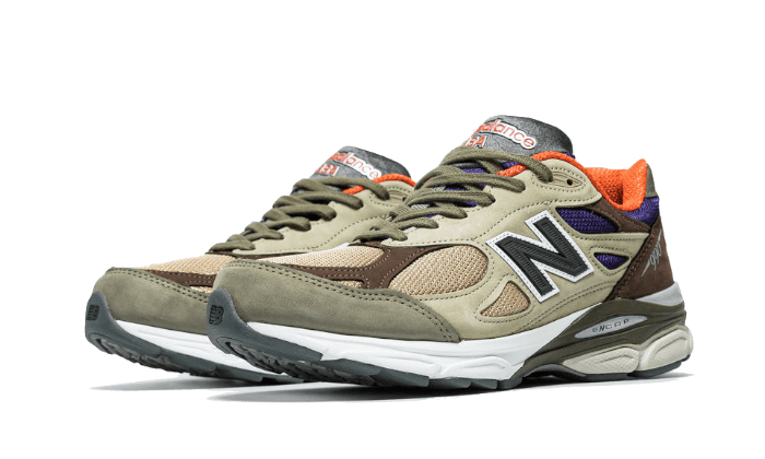 New Balance New Balance 990 V3 Made In Usa Tan Blue - M990BT3