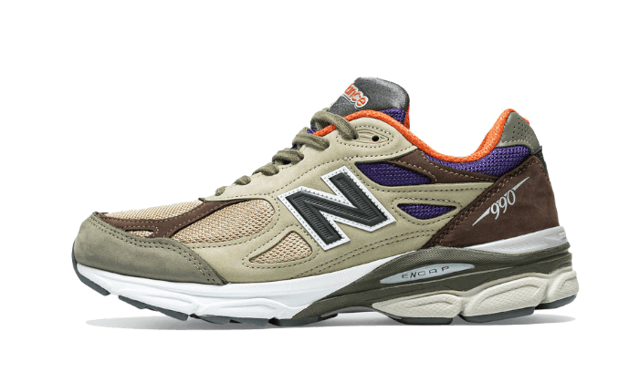 New Balance New Balance 990 V3 Made In Usa Tan Blue - M990BT3