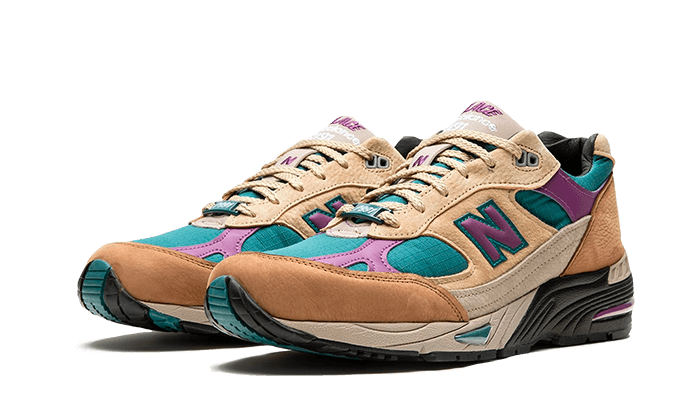 New Balance New Balance 991 Made In UK Palace Brown Teal - M991PAL