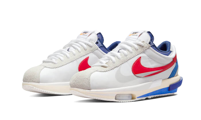 Nike Cortez 4.0 Sacai White University Red Blue (DQ0581-100) -  Uniquekicks.be