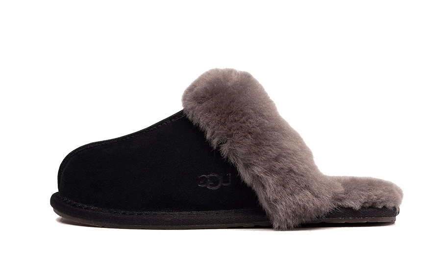 UGG UGG Scuffette II Slipper Black Grey - 1106872-BCGR